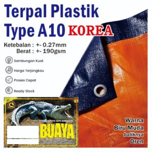 TERPAL PLASTIK A10 KOREA