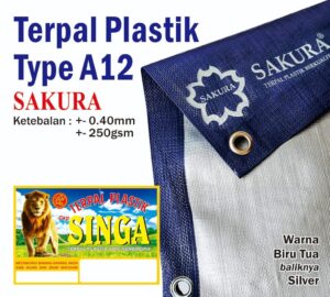 TERPAL PLASTIK A12 KOREA SAKURA