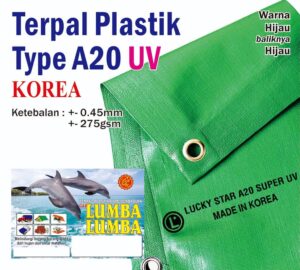 TERPAL PLASTIK A20 UV KOREA