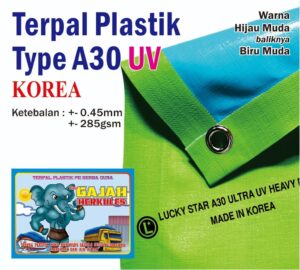 TERPAL PLASTIK A30 UV KOREA