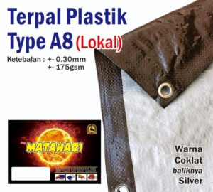 TERPAL PLASTIK A8 LOKAL